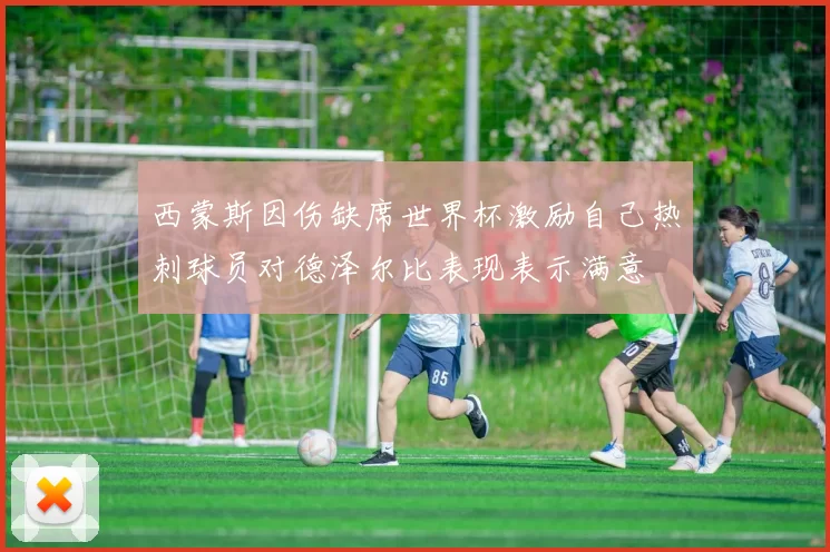 西蒙斯因伤缺席世界杯激励自己热刺球员对德泽尔比表现表示满意